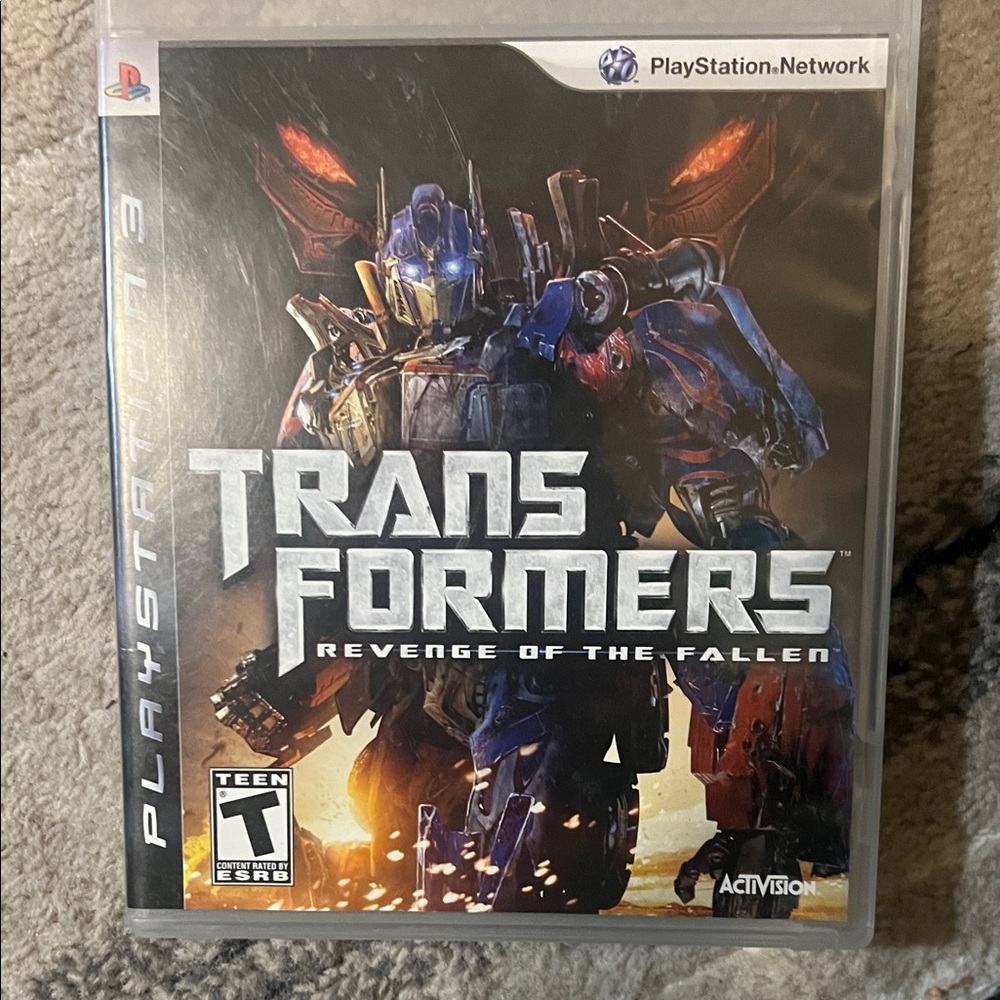 PlayStation 3 Transformers: Revenge of the Fallen – Blue/Red Game